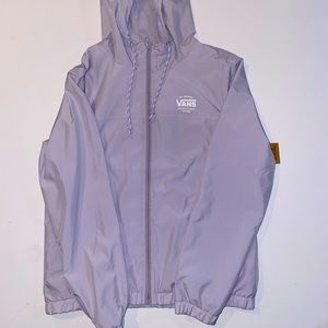 Vans raincoat. Medium. Purple